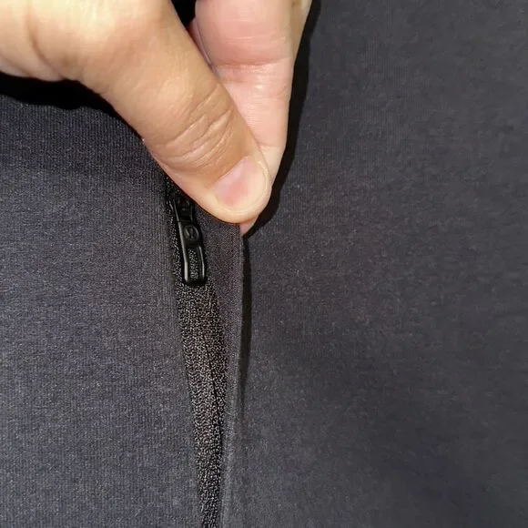 lululemon L Men’s Black Crew Pullover Athletic Sweatshirt